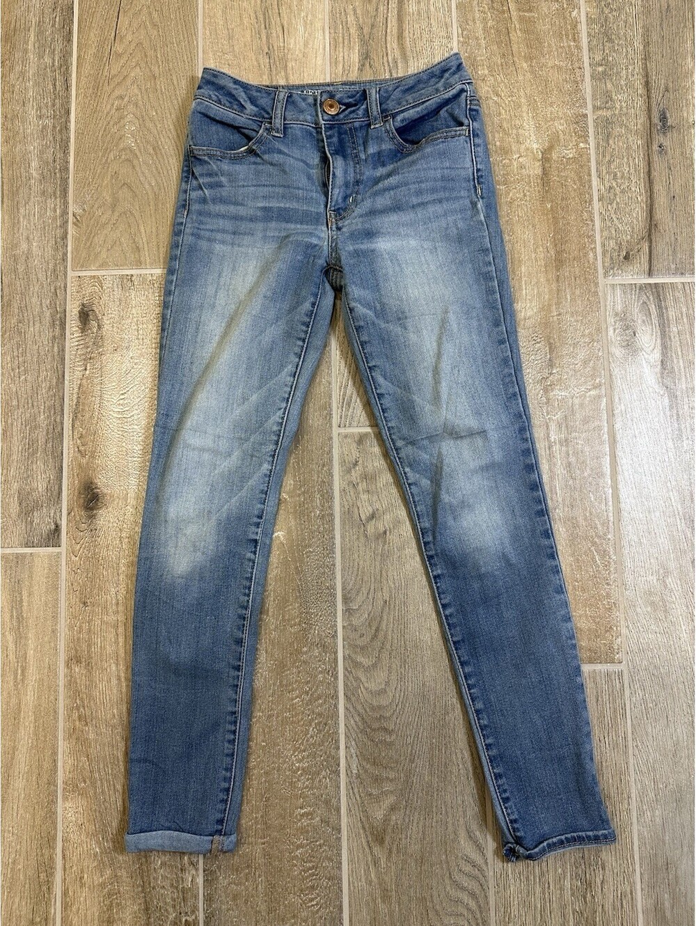 American Eagle Next Level Stretch High Rise Jegging Jeans Size 00.     -052-